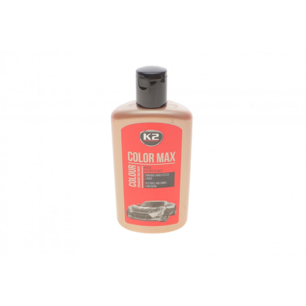 Поліроль для кузова з воском Color Max Red (250ml) (відтіняючий червоний)