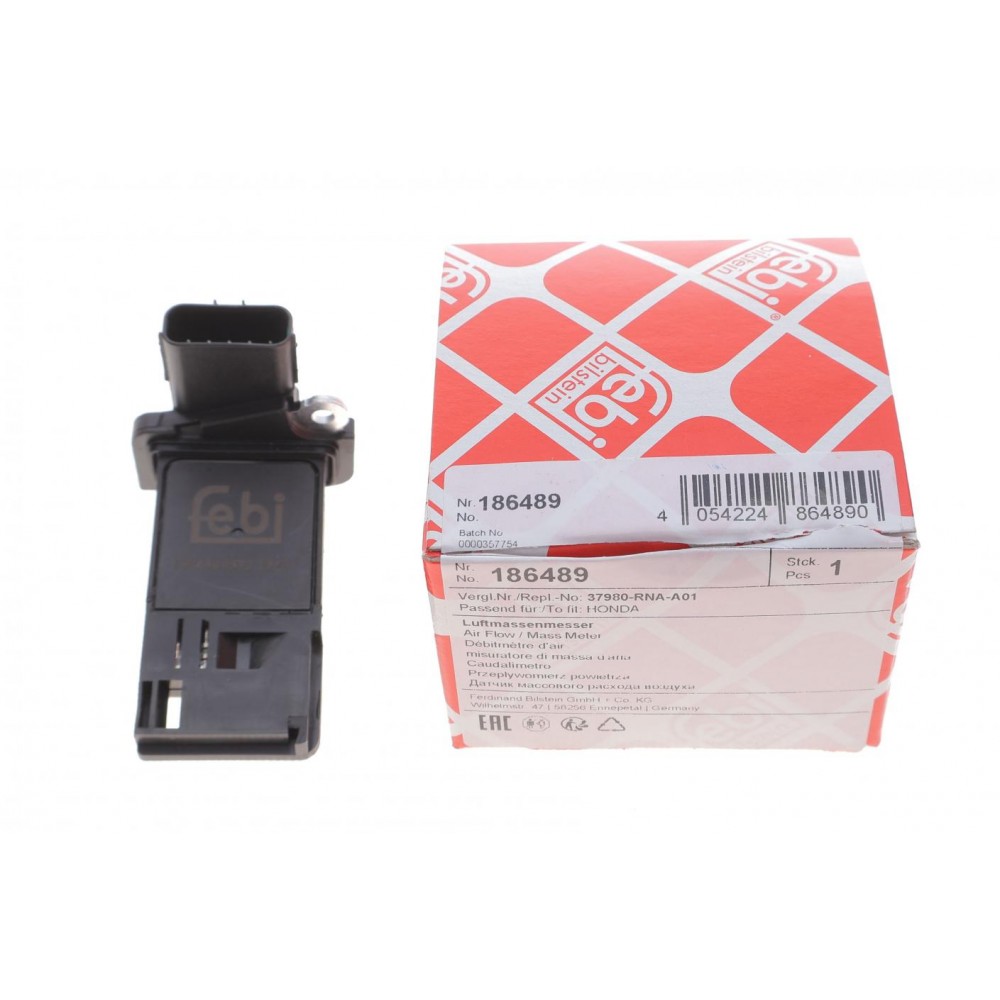 Витратомір повітря Honda Accord/Civic/CR-V 2.0-3.5 03-