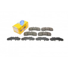 Колодки гальмівні (передні) Audi A3/Q2/Q3/Seat/Skoda Octavia/Kodiaq/VW Golf/Passat B8 12- (+датчик)
