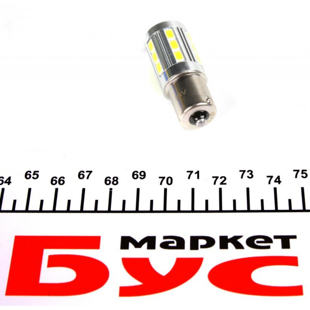 Автолампа P21W 24V 4W BA15s LED (6000K/530 lm/5x Long Life) (1шт)