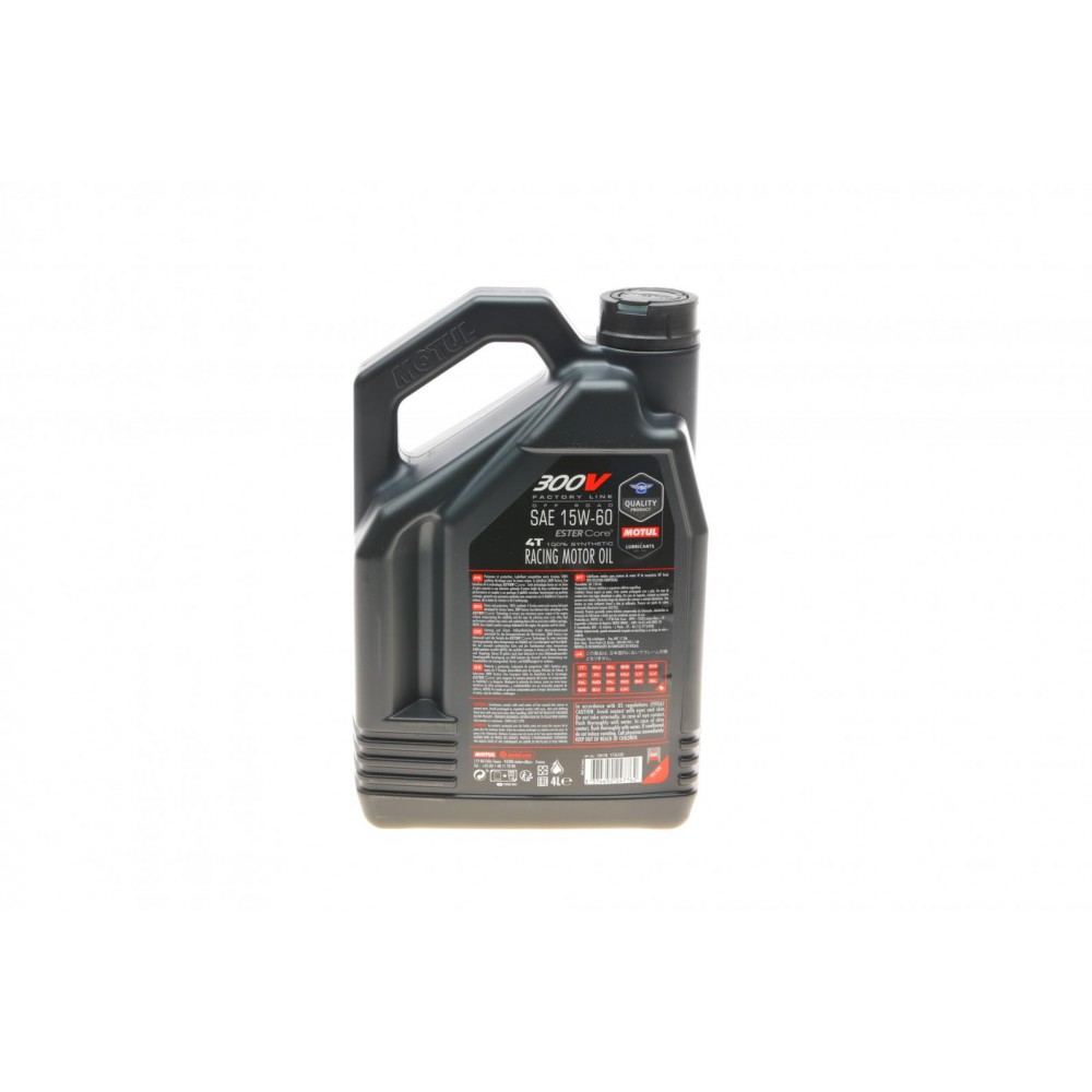 Олива 15W60 300V 4T Factory Line Off Road SAE 15W60 (4L) (104138)