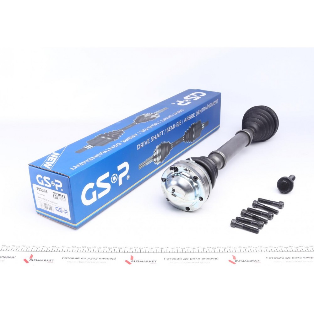 Піввісь VW Golf V/Passat 1.9/2.0 TDI 03-10 (R) (36x601)