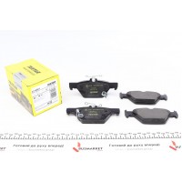 Колодки гальмівні (задні) Subaru Impreza/Outback/Legacy 14- (Akebono) Q+