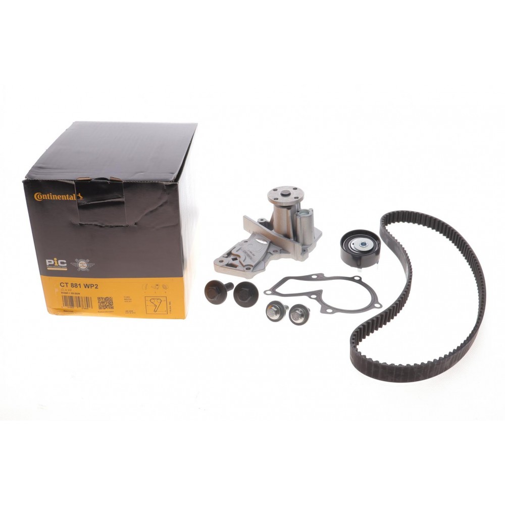 Комплект ГРМ + помпа Ford Mondeo 1.6Ti-VCT 07-14/Focus 1.4/1.6i 04-12/Fusion 1.2-1.6 02-12 (22x117z)