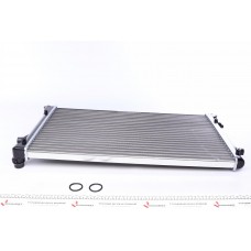 Радіатор охолодження VW Caddy 04-15 (650x416x23) (ребра завальцовані)