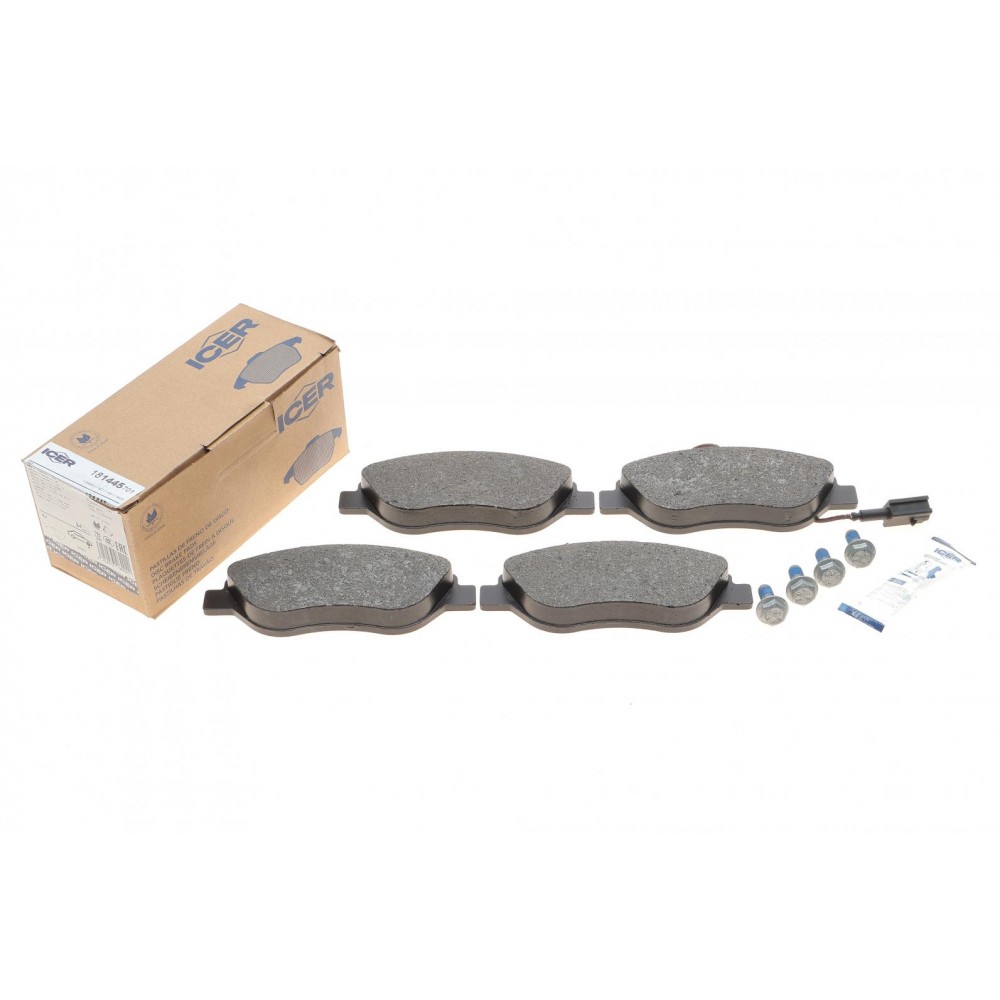 Колодки гальмівні (передні) Fiat Stilo 01-08/Bravo 07-14/Alfa Romeo Mito 08-15 (+датчик)
