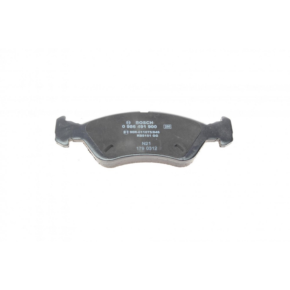 Колодки гальмівні (передні) Opel Astra F 91-98/Kadett E 87-93/Vectra A/B 88-03