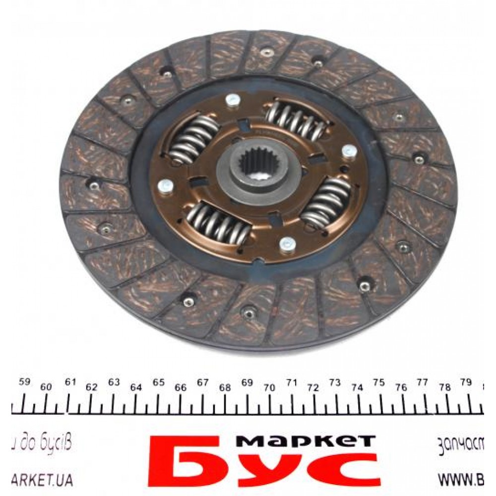 Комплект зчеплення Citroen Berlingo 1.9D 96-08 (d=200mm) (+вижимний)