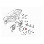 Кришка проєм для аудіосистеми MB Sprinter/VW Crafter 06-