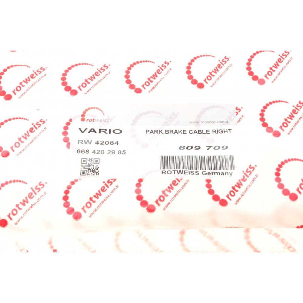 Трос ручника (задній) (R) DB 609-711 (6684202985)