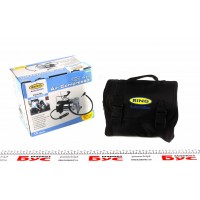 Компресор автомобільний 12V/144W/9.6 BAR (аналоговий манометр PSI/бар)