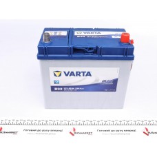 Акумуляторна батарея 45Ah/330A (238x129x227/+R/B00) Blue Dynamic B32 Азія