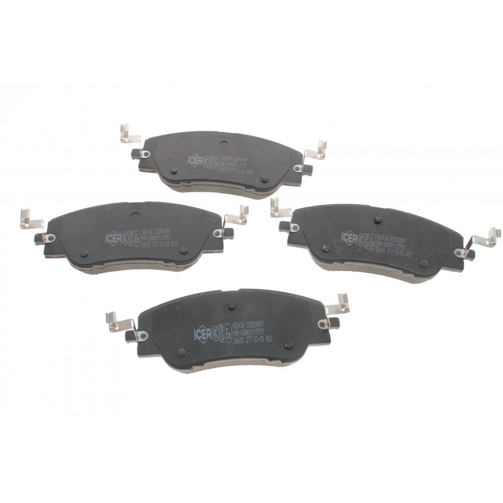 Колодки гальмівні (передні) Citroen C4/e-C4 20-/Peugeot 208/2008 19-