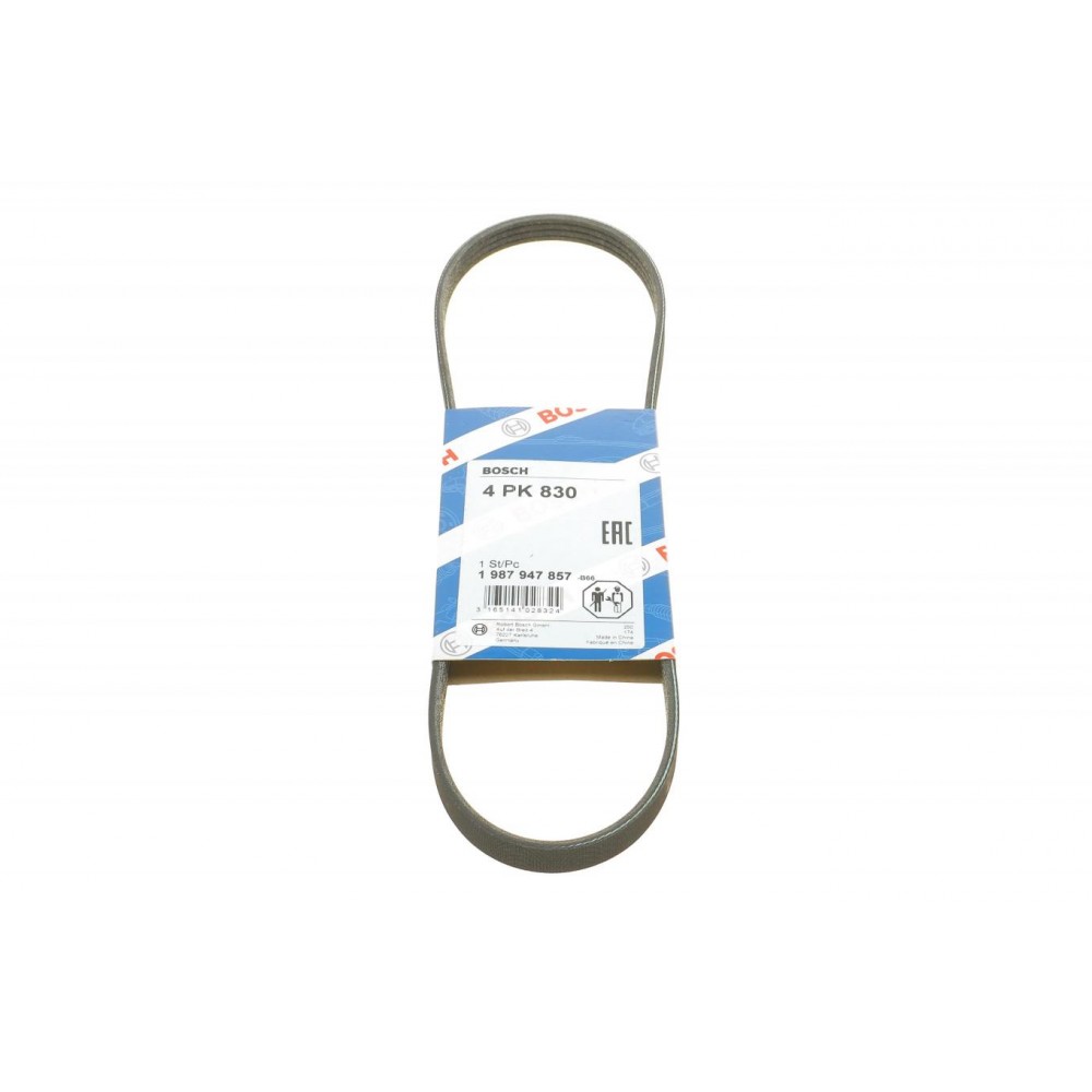 Ремінь генератора Nissan Primera/Micra/Note 1.2-2.0 90-10/Chevrolet Aveo 1.2 04- (4PK830)