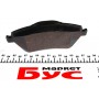 Колодки гальмівні (передні) Toyota Auris/Corolla 06- (Bosch) Q+