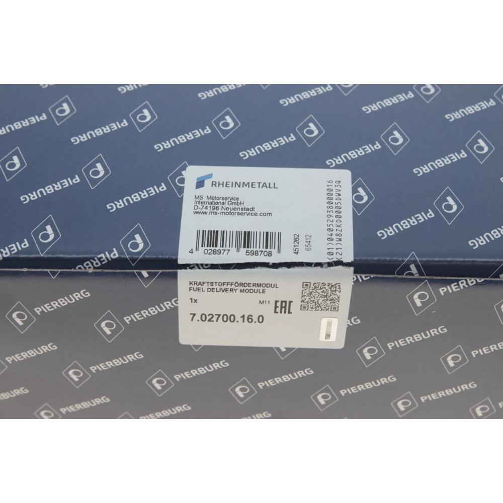Насос паливний Citroen C4/Peugeot 307/308 02-14