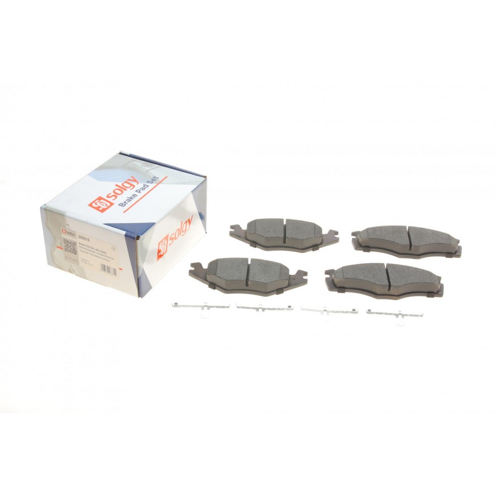 Колодки гальмівні (передні) Seat Cordoba/Ibiza/Toledo 93-02/VW Caddy/Passat B2-B4 79-92/Golf 74-99