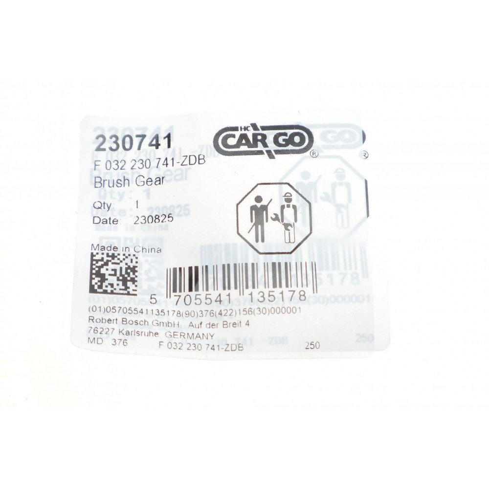 Щіткотримач генератора Ford Fiesta 1.8 DI 00-03/Focus 1.8 DI/TDCi 99-04 = 230741