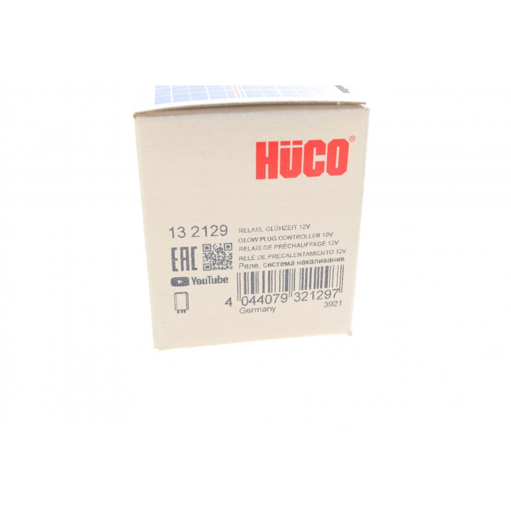 Реле свічок розжарювання VW T5 1.9TDI/2.0TDI 03- (HÜCO)