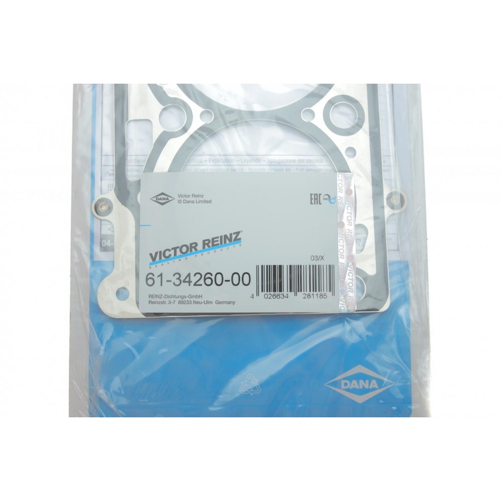 Прокладка ГБЦ VW Golf IV 1.6 FSI 00-06 Ø 77,50mm