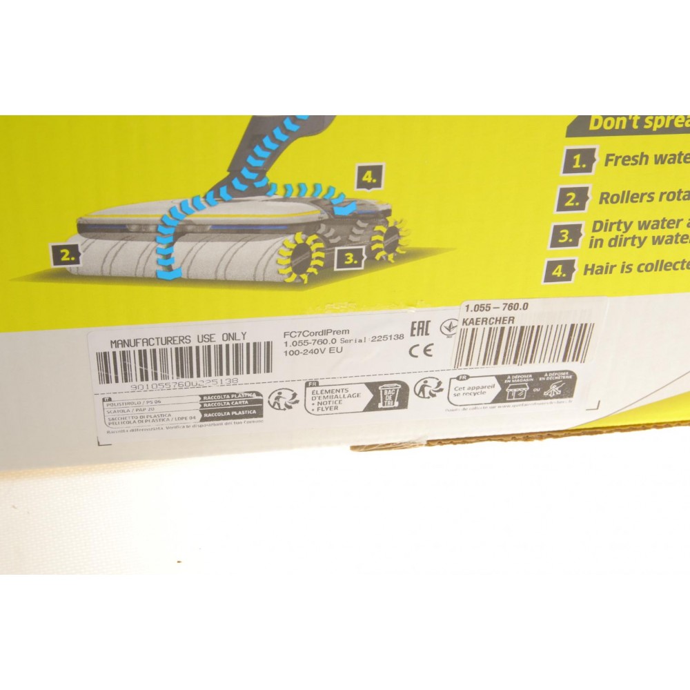 Машина підлогомийна для будинку FC 7 Cordless Premium
