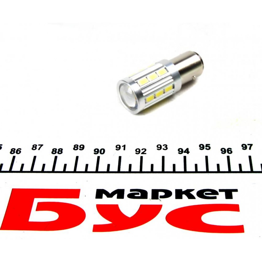 Автолампа P21/5W 12V 4W BAY15d LED (6000K/510/150 lm/5x Long life) Ice white (2шт.)