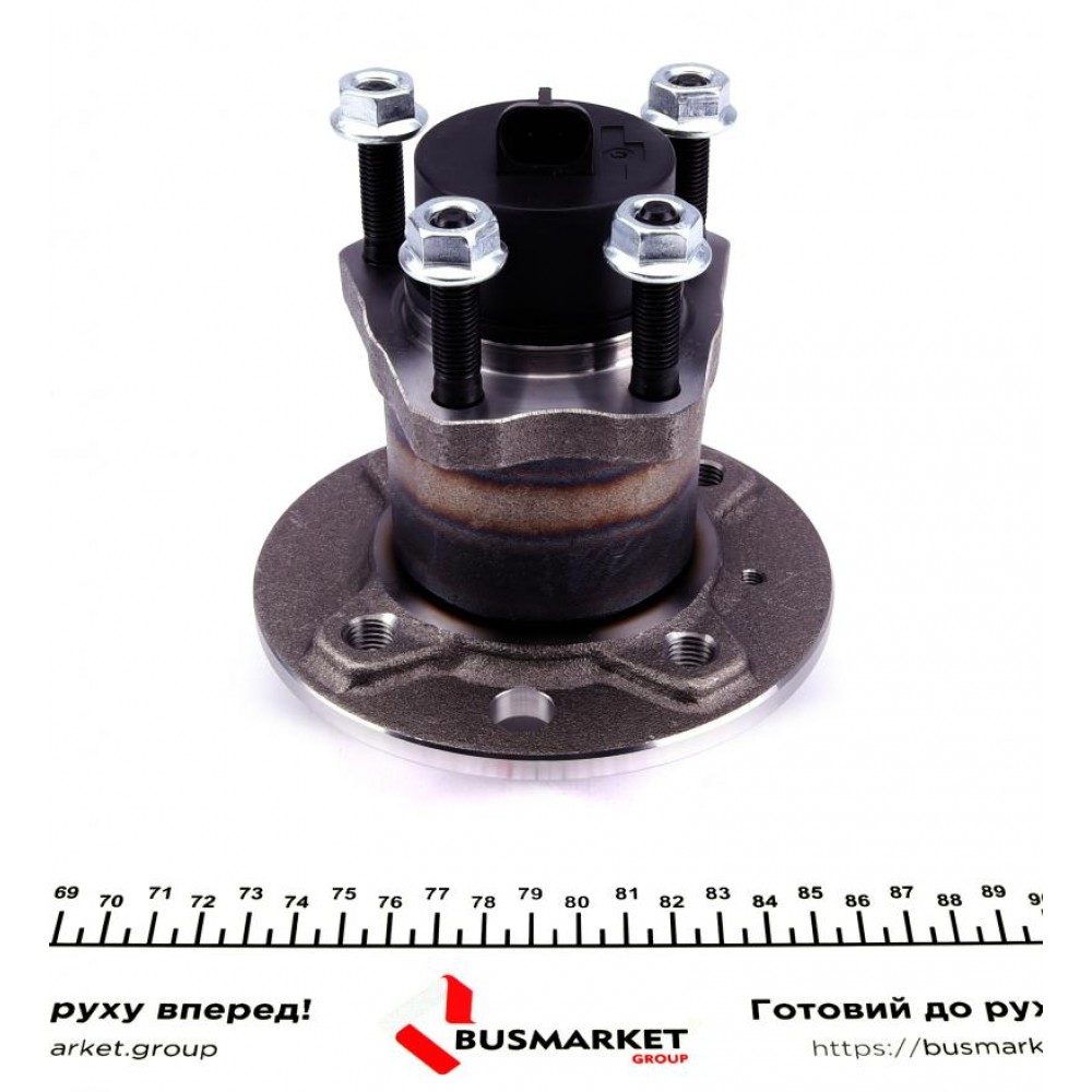 Підшипник маточини (задньої) Opel Combo 01- 4 отв.(+ABS)(к-кт)