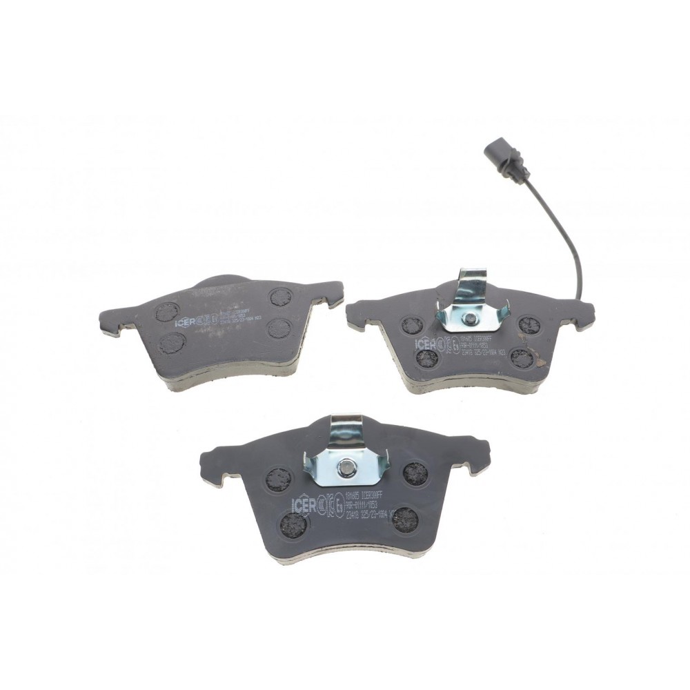 Колодки гальмівні (передні) Ford Galaxy 92-06/Seat Alhambra/VW Sharan 95-10