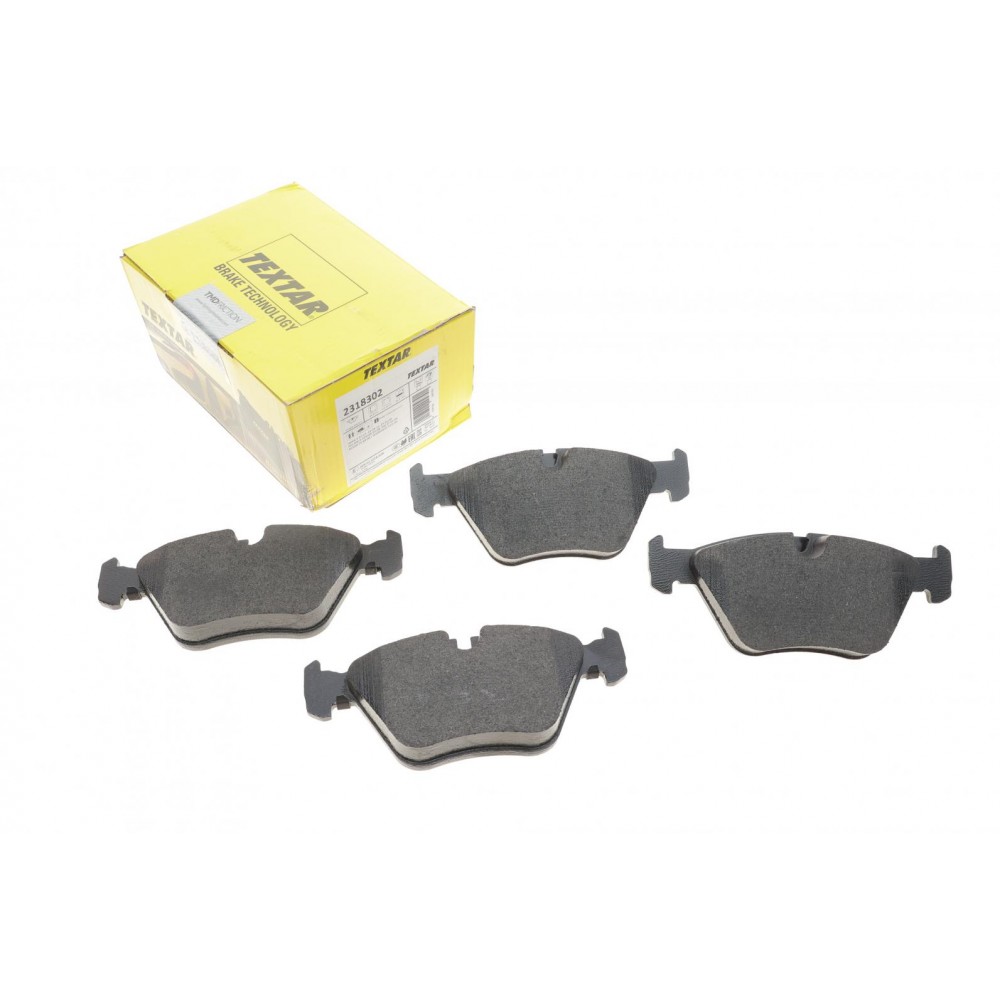 Колодки гальмівні (передні) BMW 3 (E46) 98-07/ X3 (E83)03-11 (Teves) Q+