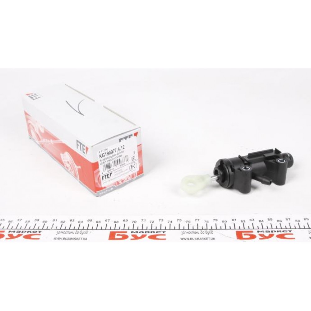 Циліндр зчеплення (головний) BMW 5 (E39) 95- (d=19mm) = KG190077.4.12