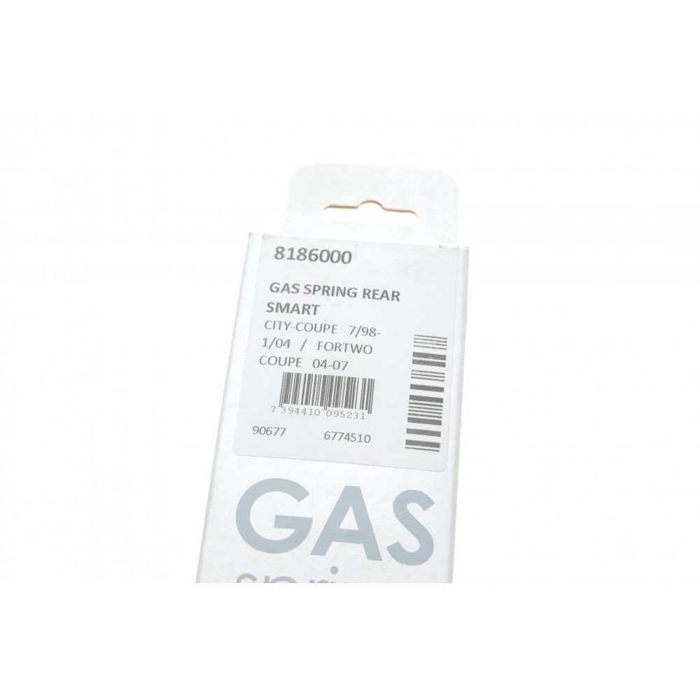 Амортизатор кришки багажника Smart Fortwo 04-07/City-Coupe 98-04 (купе)