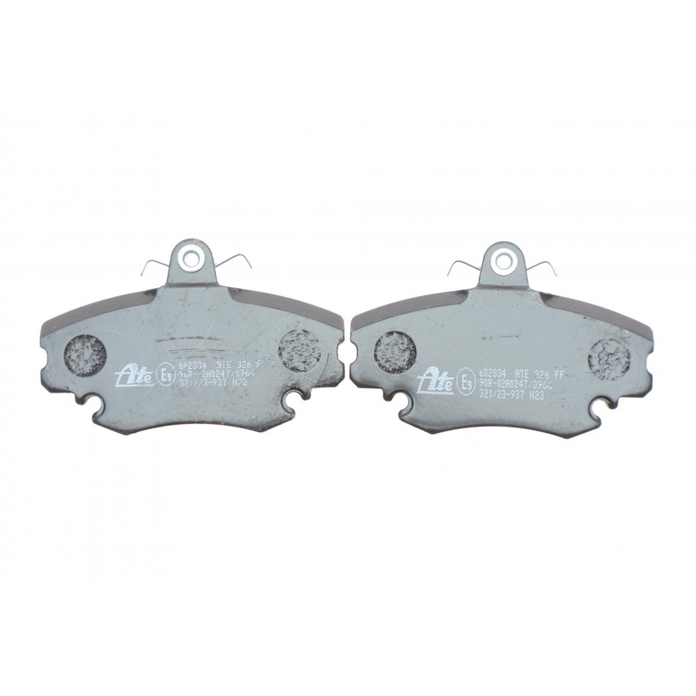 Колодки гальмівні (передні) Renault Megane I 96-03 (з датчиками) (TRW)