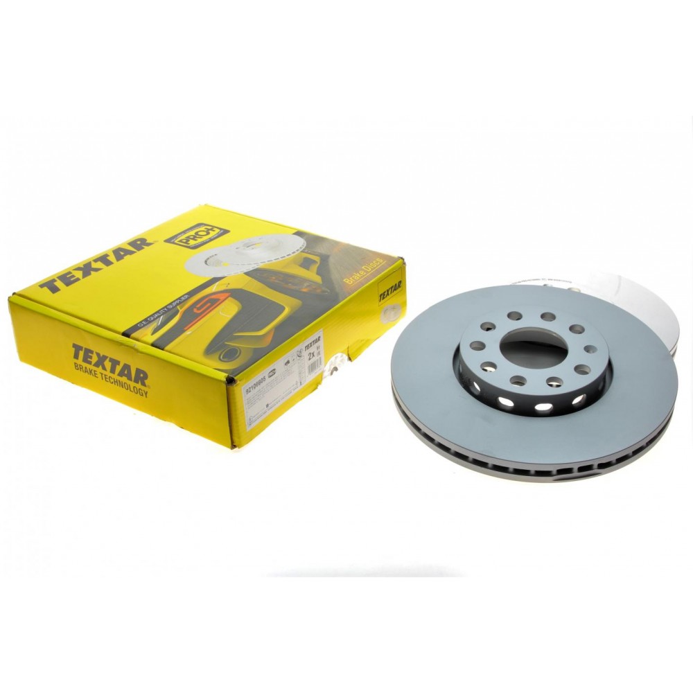 Диск гальмівний (передній) Skoda Fabia 99-/Rapid 12-/Roomster 06-15/VW Golf (287x25) PRO+
