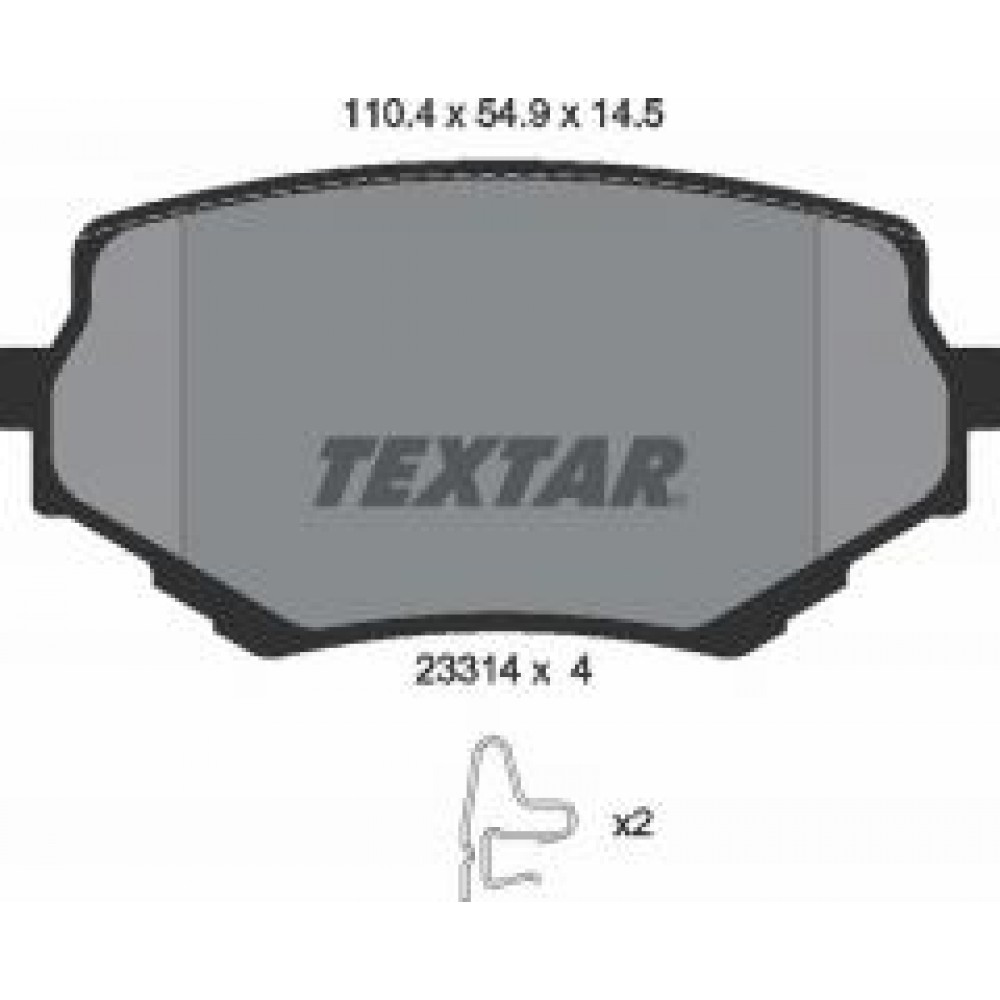 Колодки гальмівні (передні) Suzuki Grand Vitara 2.0-2.7 HDI/TD 98-05 (Sumitomo)