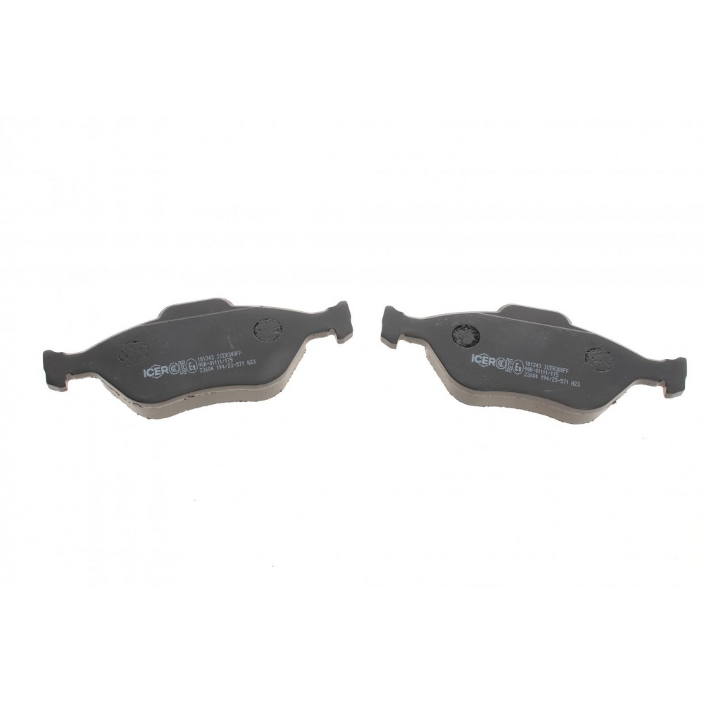 Колодки гальмівні (передні) Ford Fiesta 95-10/Fusion/Ka 02-12/Puma/Mazda 121 96-03/Mazda 2 03-07