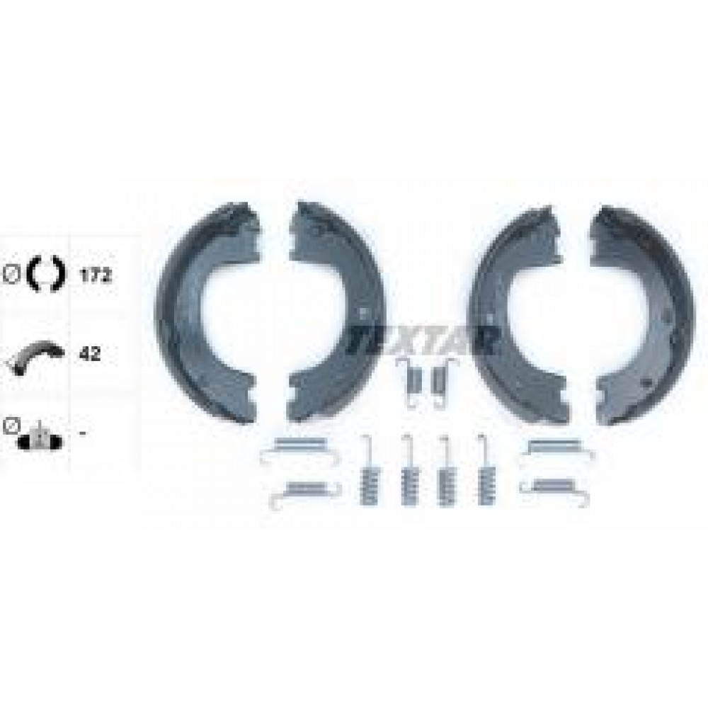 Колодки ручника MB Sprinter 509-519 06- (174x42)