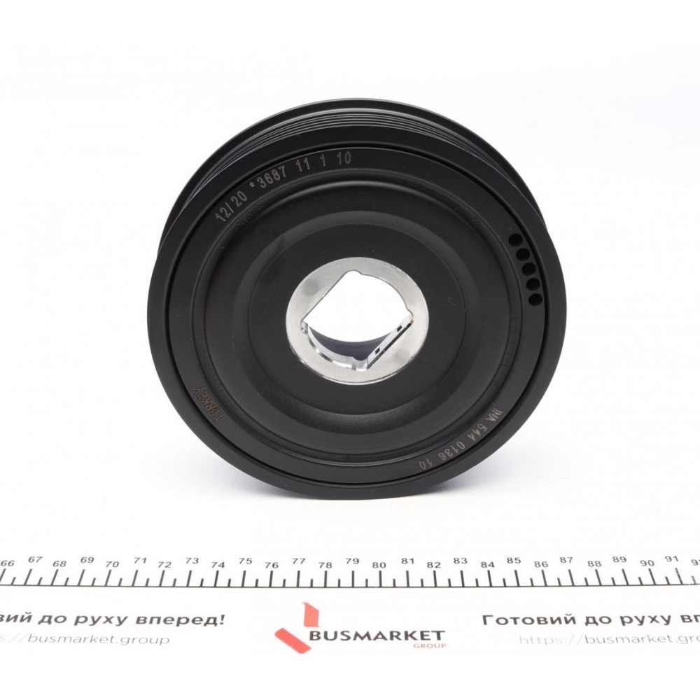 Шків колінвалу Renault Master III 2.3dCi 02/10-, 74-125kw, (7PK), M9T