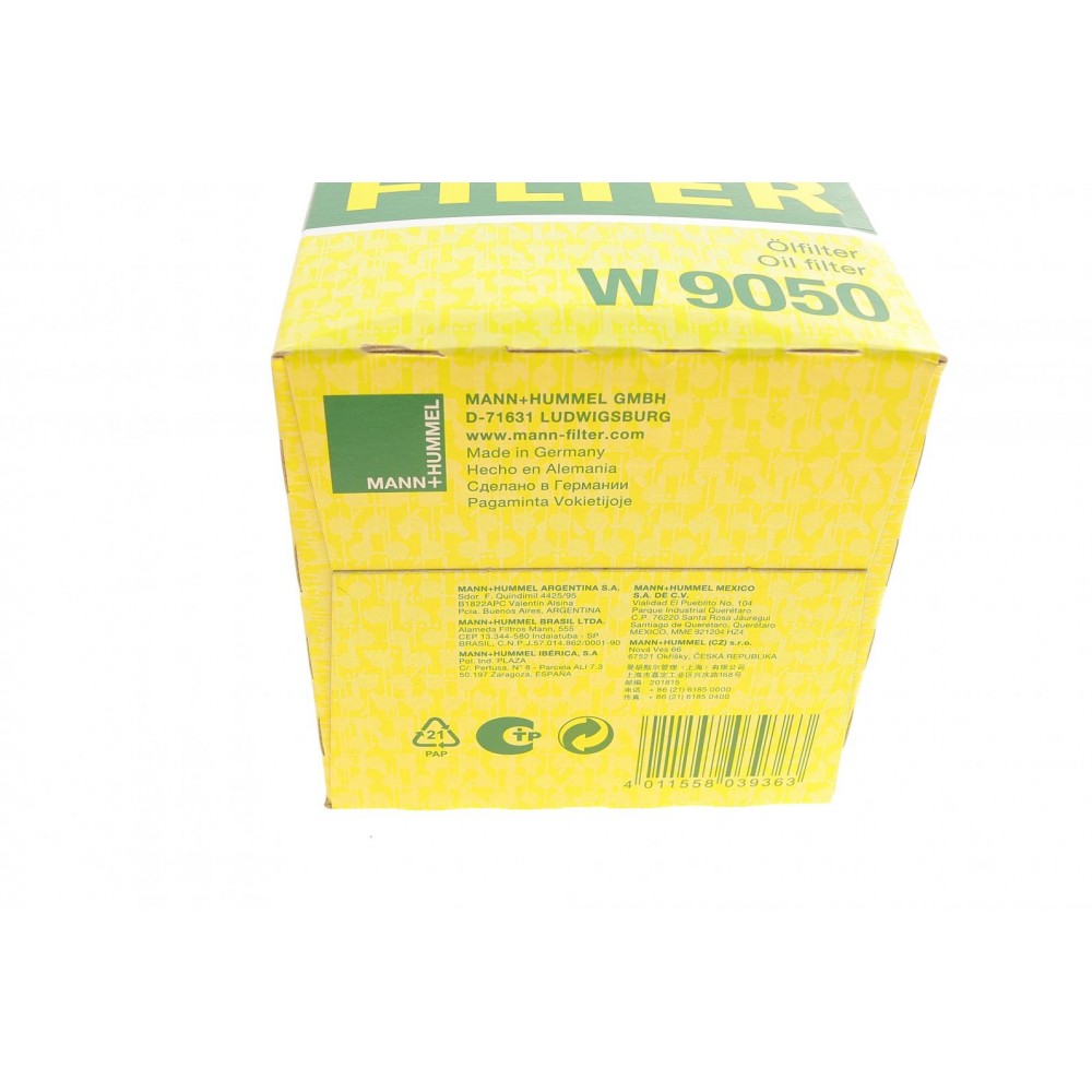 Фільтр масляний Ford Transit 2.5D/TD 84-00/Connect 1.8TDCi 02-13/Focus 1.8DI/TDCi 98-04