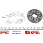 Муфта кардана еластична MB E-class (W210/W124/W202) 1.8-3.0D 82-97 (з к-кт болтів) 26x80x80