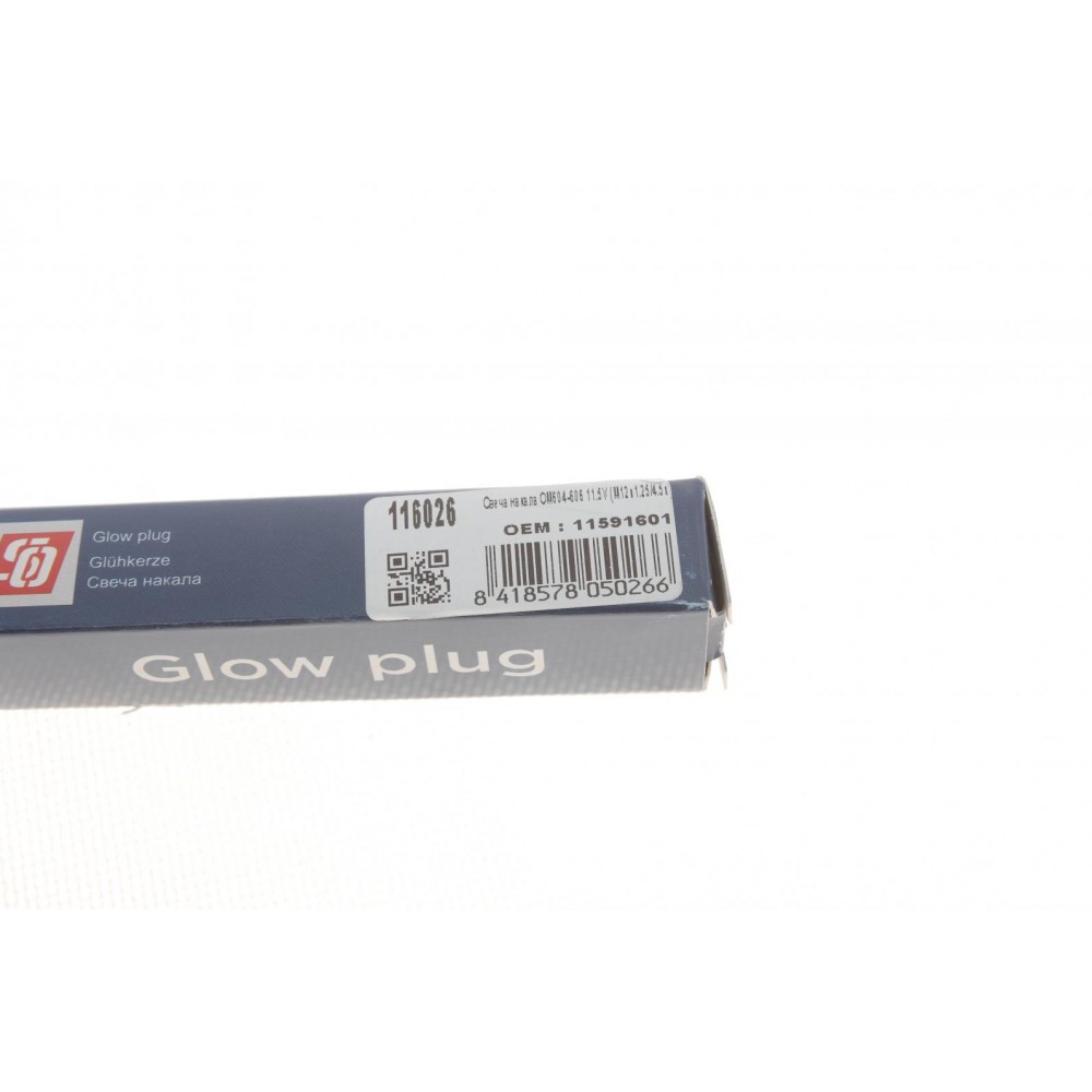 Свічка розжарювання MB OM604-606 (11.5V) (M12x1.25/4.5s)