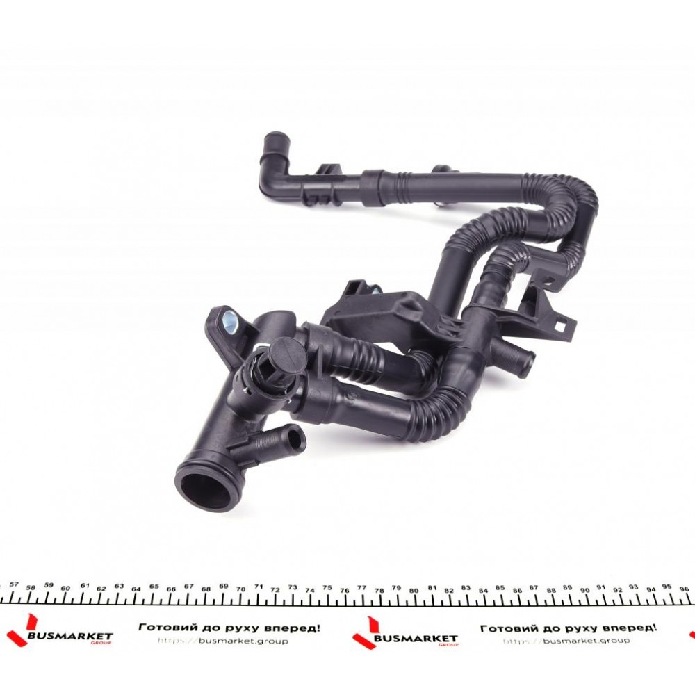 Патрубок радіатора Citroen Berlingo/Peugeot Partner 1.6HDi 05- (к-кт)