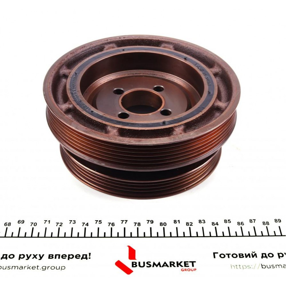 Шків колінвалу Fiat Doblo 1.3JTD 04- (+AC) (3PK/6PK)