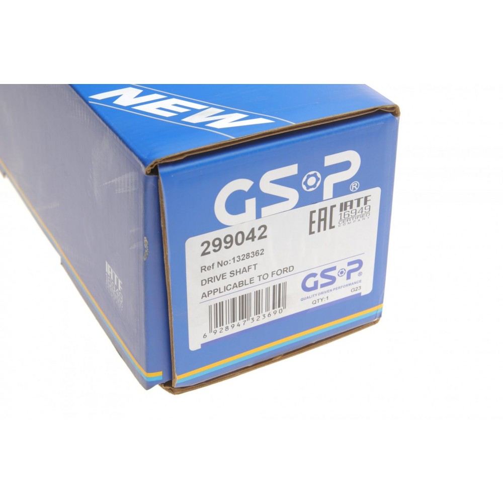 Піввісь (передня) Ford Connect 02- (R) (25x26x963)