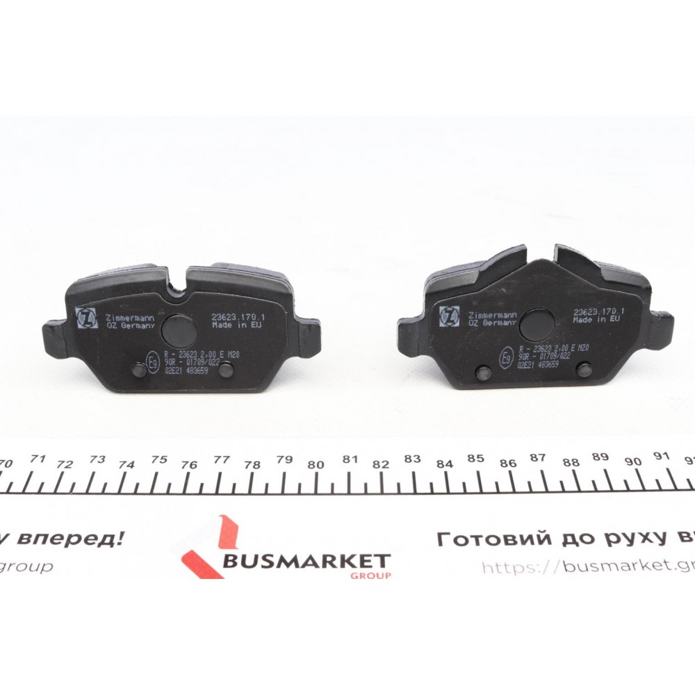 Колодки гальмівні (задні) BMW 3 (E90/E92) 04-11/1 (E81/82/87) 03-13 (Lucas-Girling)
