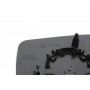Скло дзеркала (з підігрівом) VW Caddy 03/T5 03-09 (L)