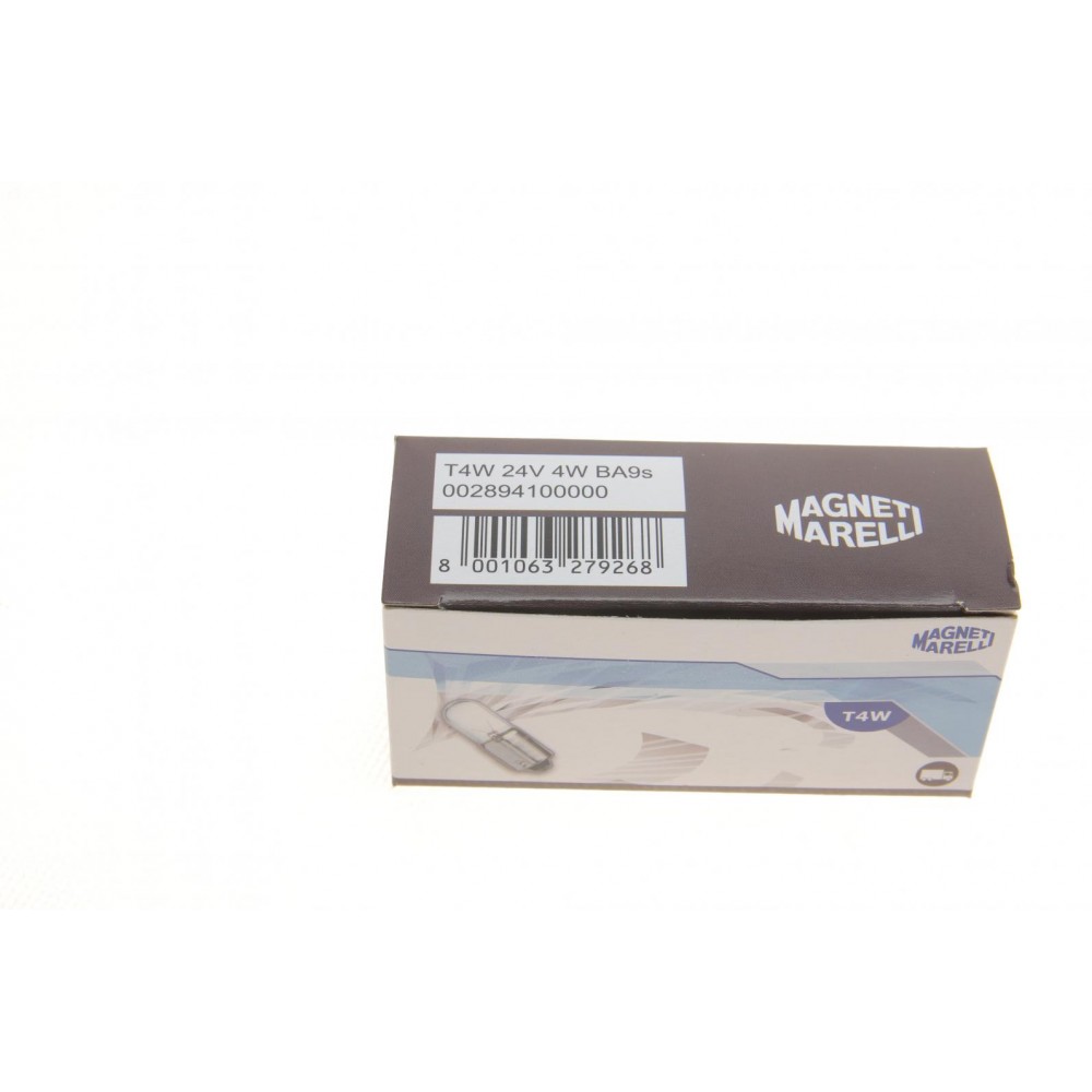 Автолампа T4W 24V 4W BA9s Standard 24V (T4W 24V)