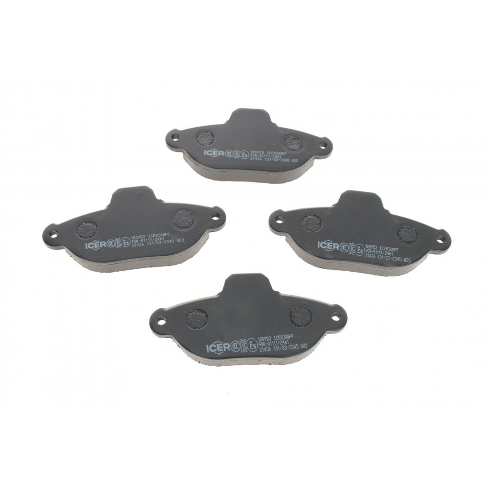 Колодки гальмівні (передні) Fiat Punto 93-00/99-10 (+датчики)
