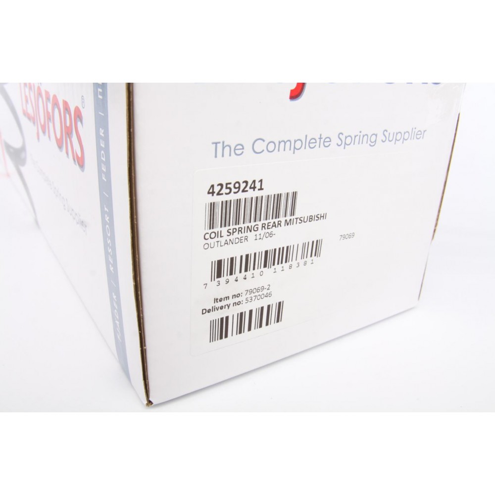 (замінено на 4215615) пружина (задня) Mitsubishi Outlander II 2.0-2.2DI-D/2.4/3.0/4WD 06-12 (позашляховик)