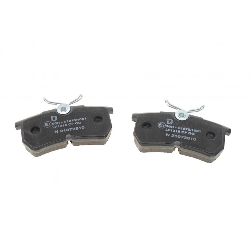 Колодки гальмівні (задні) Ford Focus 98-04/Fiesta 05- (Trw)