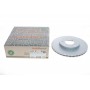 Диск гальмівний (передній) Seat Ibiza/VW Caddy/Polo 93-04/Golf/Passat 87-02 (256x20) (з покр.) (вент)